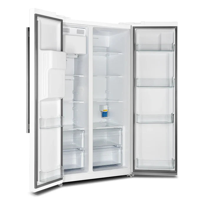 Forno 2-Piece Kitchen Appliance Package – 30″ White Induction Range + 36″ White French Door Refrigerator – FBDL-015-09CAUS