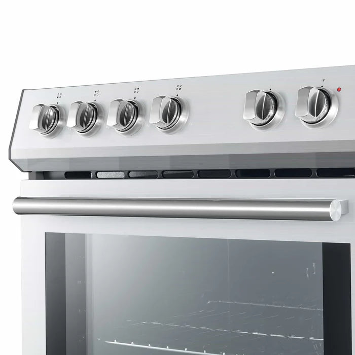 Forno 3-Piece Kitchen Appliance Package – 30-Inch Electric Range, 24-Inch Built-In Dishwasher & 31-Inch Built-In Refrigerator – FBDL-011-01US