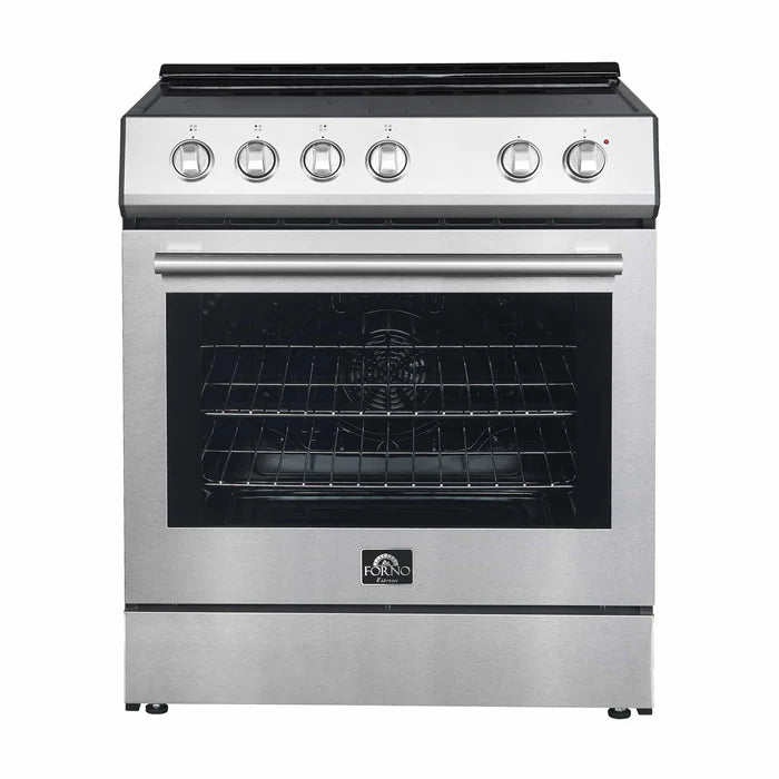 Forno 3-Piece Kitchen Appliance Package – 30-Inch Electric Range, 24-Inch Built-In Dishwasher & 31-Inch Built-In Refrigerator – FBDL-011-01US