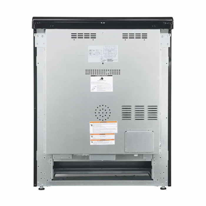 Forno 2-Piece Kitchen Appliance Package – 30-Inch Electric Range & 31-Inch Refrigerator in Black – FBDL-003-02US