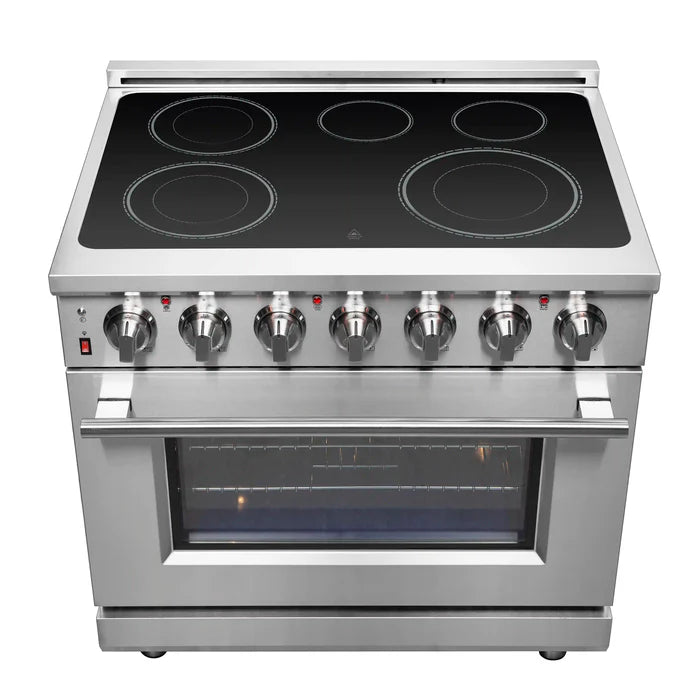Forno Kitchen Appliance Package FBDL-013-09CAUS – 36" Electric Range & 36" French Door Refrigerator