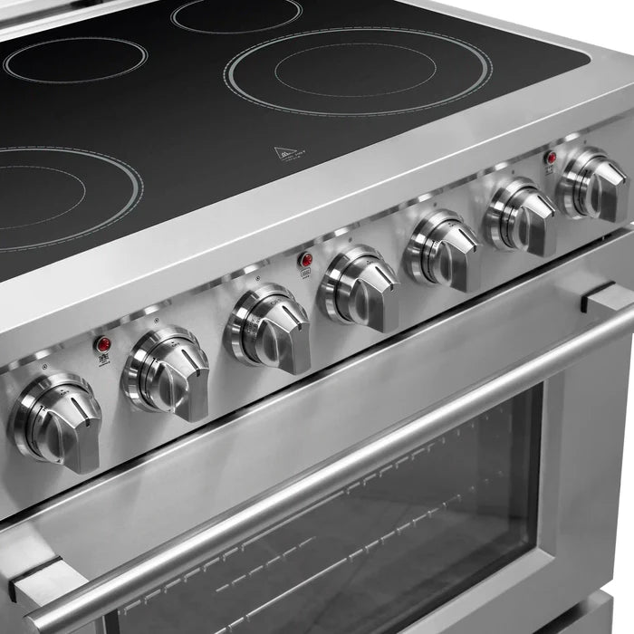 Forno Kitchen Appliance Package FBDL-013-09CAUS – 36" Electric Range & 36" French Door Refrigerator