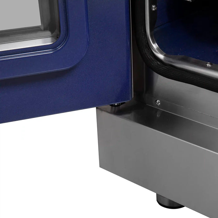 Forno Massimo FFSEL6955‑36 36" Freestanding French Door Electric Range – True Convection Oven, 5 Radiant Elements, 9,500W Cooktop, Stainless Steel