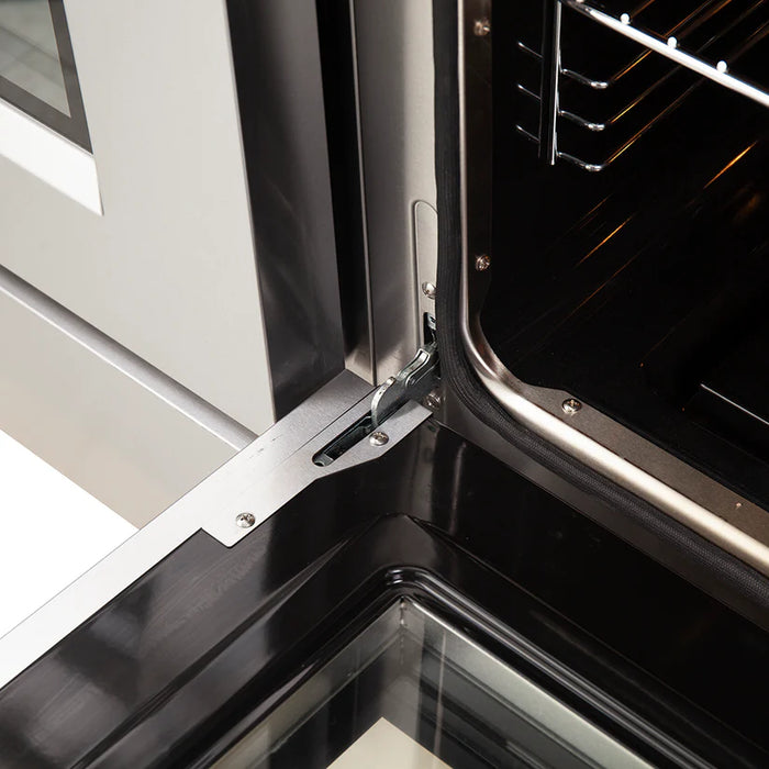 Forno Galiano FFSGS6244‑48 48" Freestanding Gas Range, 8 Sealed Burners, Double Convection Ovens, 107,000 BTU, Stainless Steel