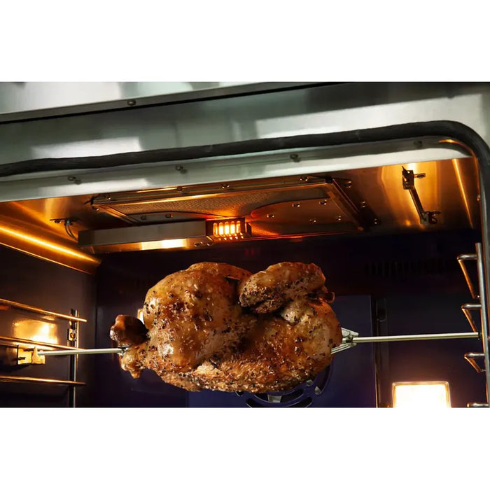 Forno Capriasca FFSGS6260-30 30" Freestanding Gas Range – 5 Sealed Burners, 100,000 BTU, 4.32 cu ft Convection Oven, Stainless Steel