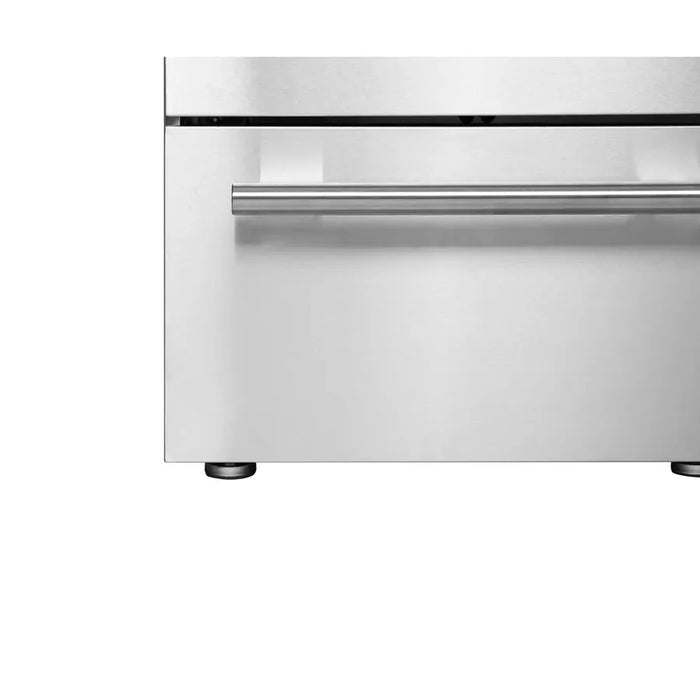 Forno Lamazze FFSGS6265-20 20" Freestanding Gas Range – 2.05 Cu. Ft. Oven, Stainless Steel, Compact Design, Natural Gas