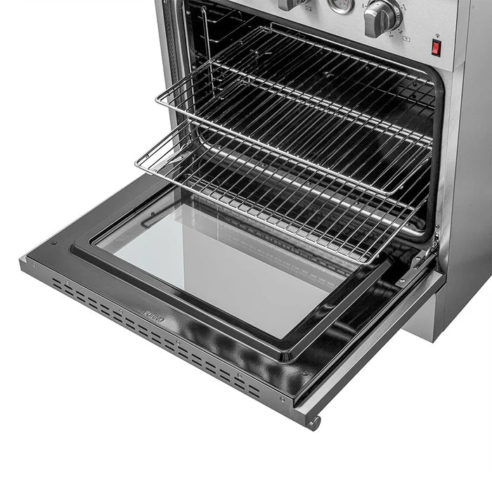 Forno 3-Piece Professional Kitchen Appliance Package – 30-Inch Gas Range, 31-Inch Built-In Refrigerator & 24-Inch Built-In Dishwasher – FBDL-012-01CAUS