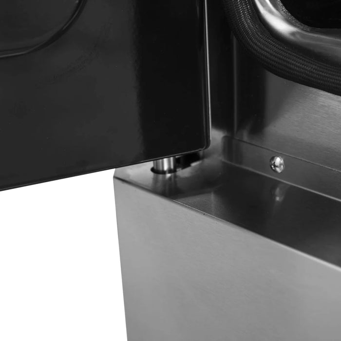 Forno Galiano FFSGS6356-30 30" French Door Dual Fuel Range, 5 Sealed Burners, True Convection, Stainless Steel