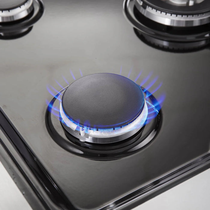 Forno Galiano FFSGS6356-30 30" French Door Dual Fuel Range, 5 Sealed Burners, True Convection, Stainless Steel