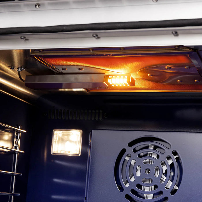 Forno Capriasca FFSGS6460-36 36" Freestanding French Door Gas Range, Stainless Steel