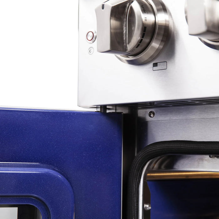 Forno Capriasca FFSGS6460-36 36" Freestanding French Door Gas Range, Stainless Steel