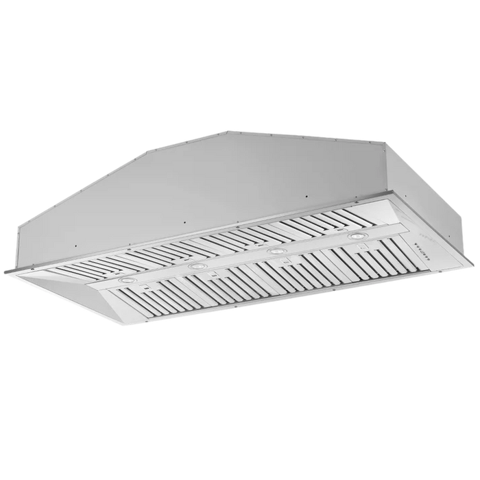 Forno Altilia 60-Inch Insert Range Hood, Stainless Steel with LED Lighting and Baffle Filters – Model FRHRE5337-60