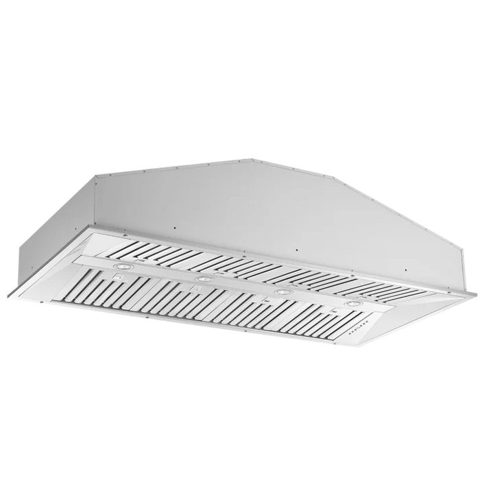 Forno Altilia 60-Inch Insert Range Hood, Stainless Steel with LED Lighting and Baffle Filters – Model FRHRE5337-60