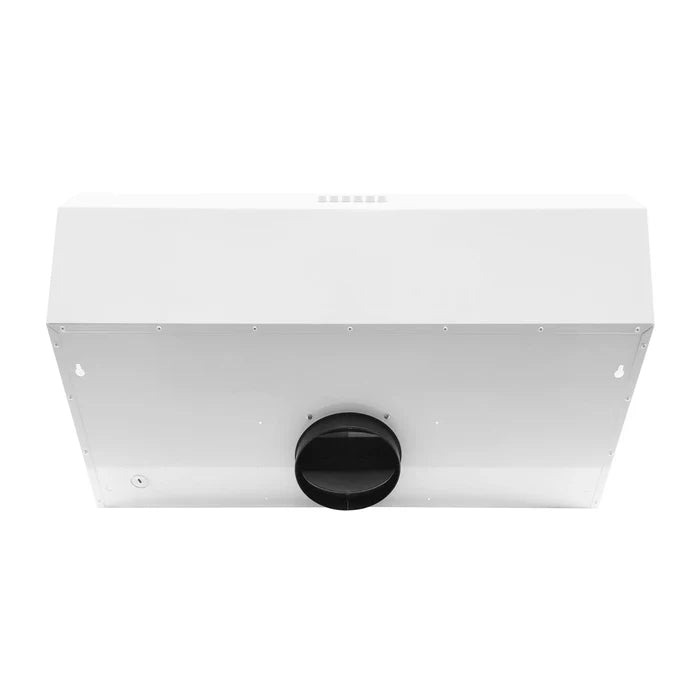 Forno Bari Espresso 30-Inch Under Cabinet Range Hood, White, 600 CFM with LED Lighting – Model FRHUC5255-30WHT