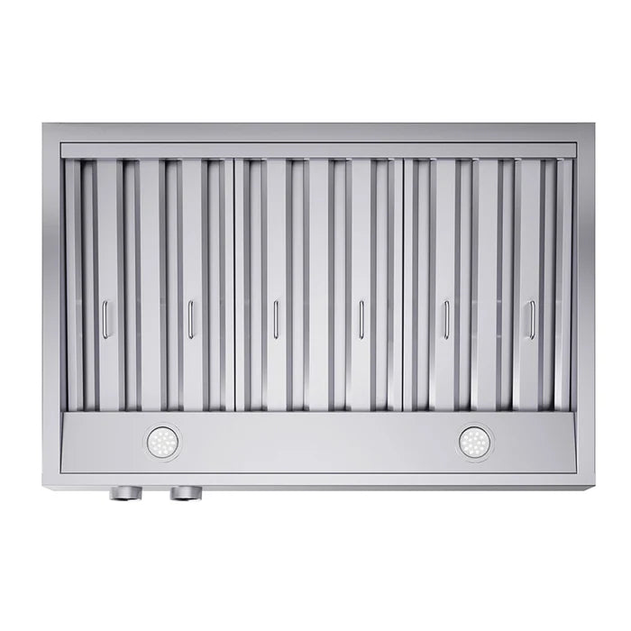 Forno Biagio 36″ Wall‑Mounted Range Hood – Heavy-Duty Stainless Steel Vent Hood with 600 CFM Airflow and LED Lighting (Model FRHWM5009-36)