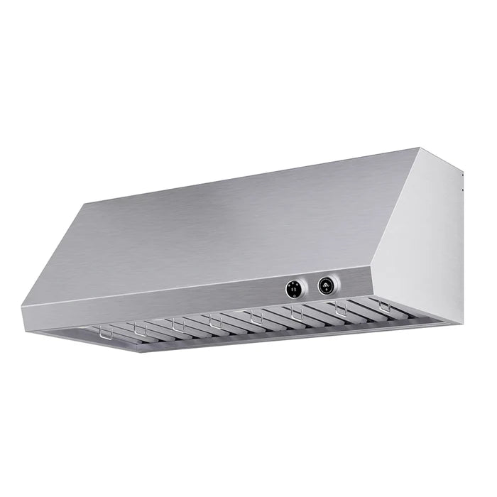 Forno Biagio 48″ Wall‑Mounted Range Hood – Heavy-Duty Stainless Steel Range Hood with 1200 CFM Ventilation (Model FRHWM5009-48)