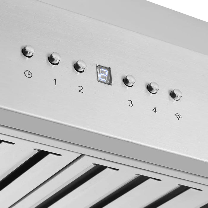 Forno Orvieto 48-Inch Wall Mount Range Hood, Stainless Steel, Heavy Duty with LED Lighting – Model FRHWM5094-48