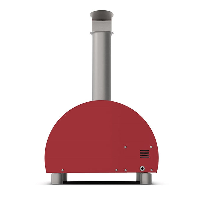 Alfa Moderno Portable Pizza Oven FXMD-PT-GROA-U – Antique Red, 1-Pizza, Propane, 1000 °F