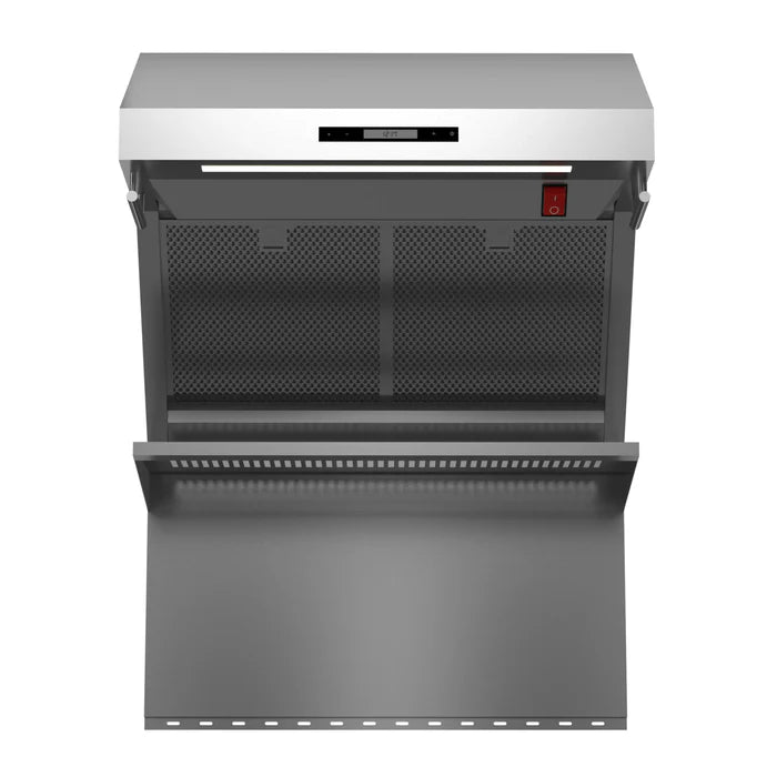 Forno Arezzo 30″ Wall-Mounted Range Hood with Hybrid Filters & Backsplash – 600 CFM Heavy Duty (FRHWM5029-30HB)