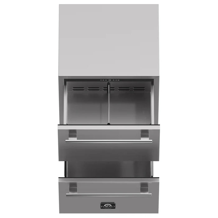 Forno Como FDROD1611-24S 24″ Indoor / Outdoor Drawer Refrigerator, Stainless Steel, 4.87 Cu. Ft.