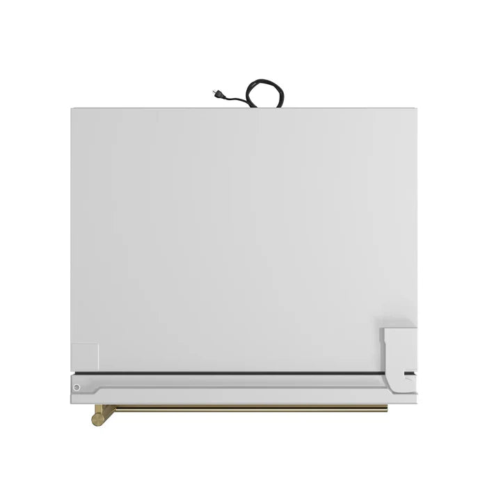 Forno 2-Piece Kitchen Appliance Package – 30-Inch Electric Range & 31-Inch Built-In Refrigerator in White – FBDL-003-03US
