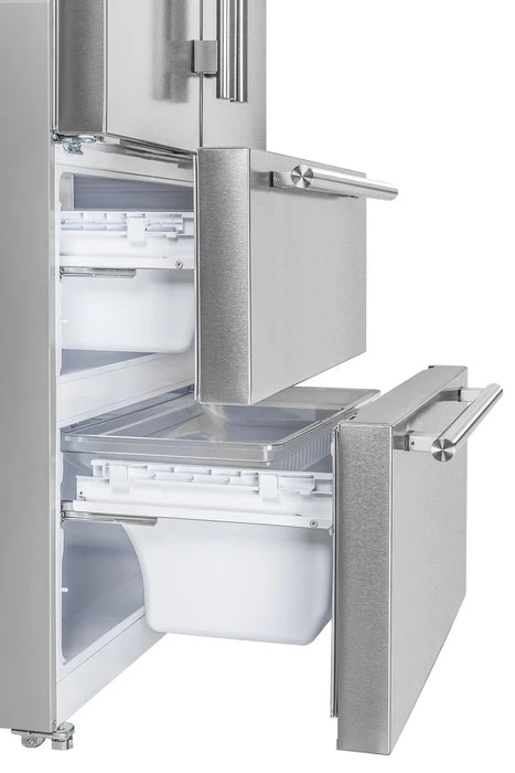 Forno Premium Kitchen Appliance Package – 36″ Freestanding Dual Fuel Range + 36″ French Door Refrigerator + 24″ Built-In Dishwasher