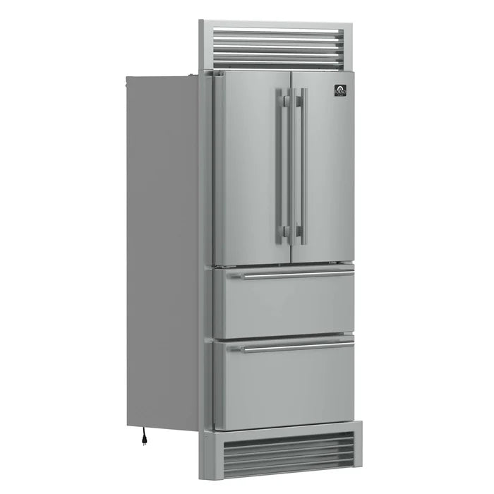 Forno FBDL-019-03CAUS Appliance Package – FFSGS6260-36 Gas Range + FFRBI1820-40SG Built-In Refrigerator