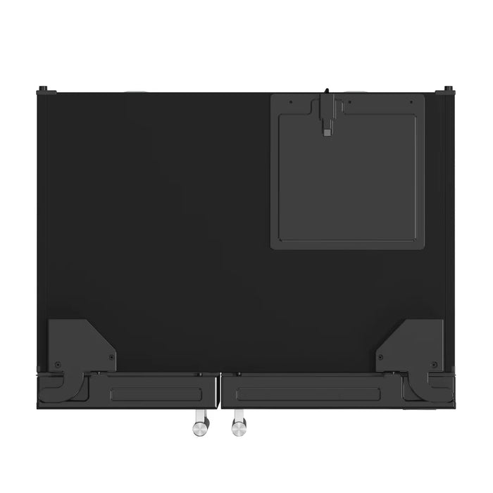 Forno Salerno FFRBI1844‑36BLK 36″ Black Side‑by‑Side Refrigerator, 20 cu ft, Frost‑Free, Ice & Water Dispenser