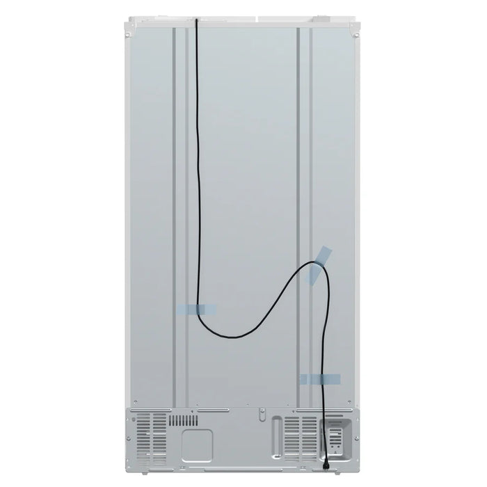 Forno Salerno FFRBI1844-36WHT 36″ White Side-by-Side Refrigerator, 20 cu ft, Frost-Free, Ice & Water Dispenser