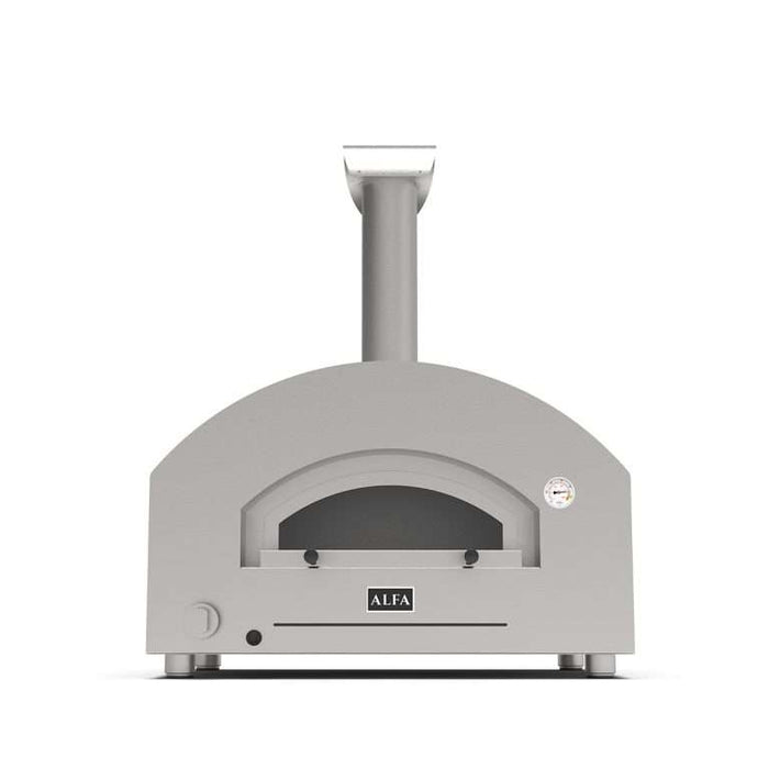 Alfa Futuro 2 Pizze Gas Outdoor Pizza Oven FXFT-2P-GWS-U – White Stone, 2-Pizza Capacity, Countertop, 1,000 °F Max Temp