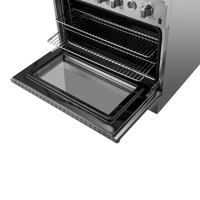 Forno 3-Piece Professional Kitchen Appliance Package – 36-Inch Gas Range, 36-Inch Built-In Refrigerator & 24-Inch Built-In Dishwasher – FBDL-009-01CAUS