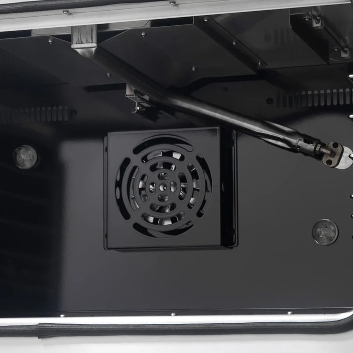 Forno Galiano FFSGS6444-36WHT 36" French Door Gas Range, 6 Burners, 83,000 BTU, White