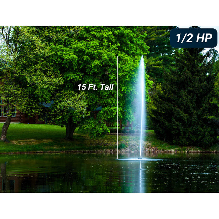 Scott Aerator Gusher Pond Fountain