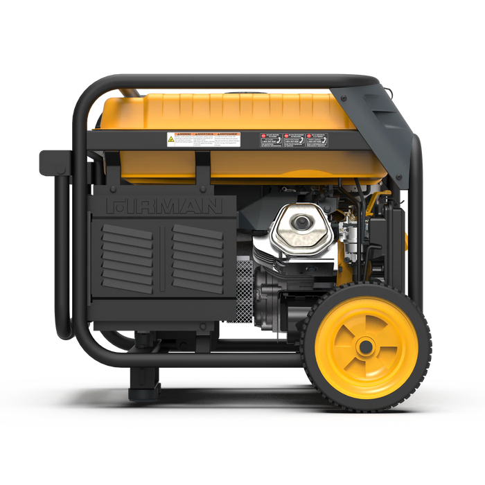 Firman Power Equipment H07552 Dual Fuel Portable Generator – 9,400 Start / 7,500 Run Watts (Gasoline or Propane), Electric Start, 50 A, Wheel‑Kit