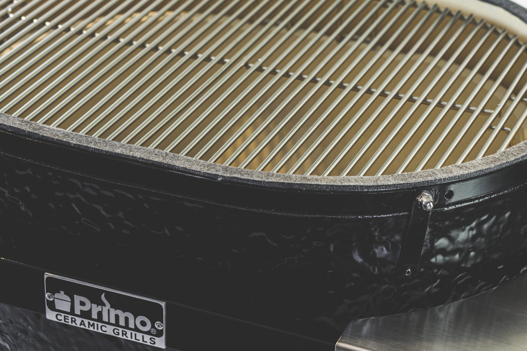 Primo X-Large Charcoal Ceramic Grill Head Only | Oval Kamado Style BBQ Grill