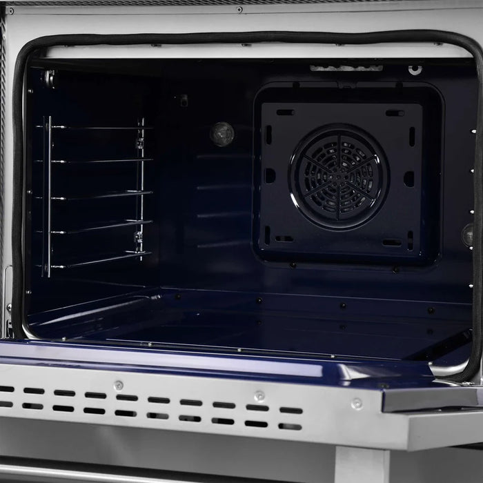 Forno Maximus FFSIN0968‑30 30" Induction Range with Air Fryer – True Convection Oven, 4‑Zone Induction Cooktop, 4.32 cu. ft. Oven, Stainless Steel