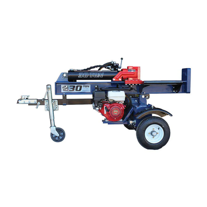 Iron & Oak BHVH3018GX 30‑Ton Tow‑Behind Log Splitter (Vertical & Horizontal) with Honda GX270 Engine