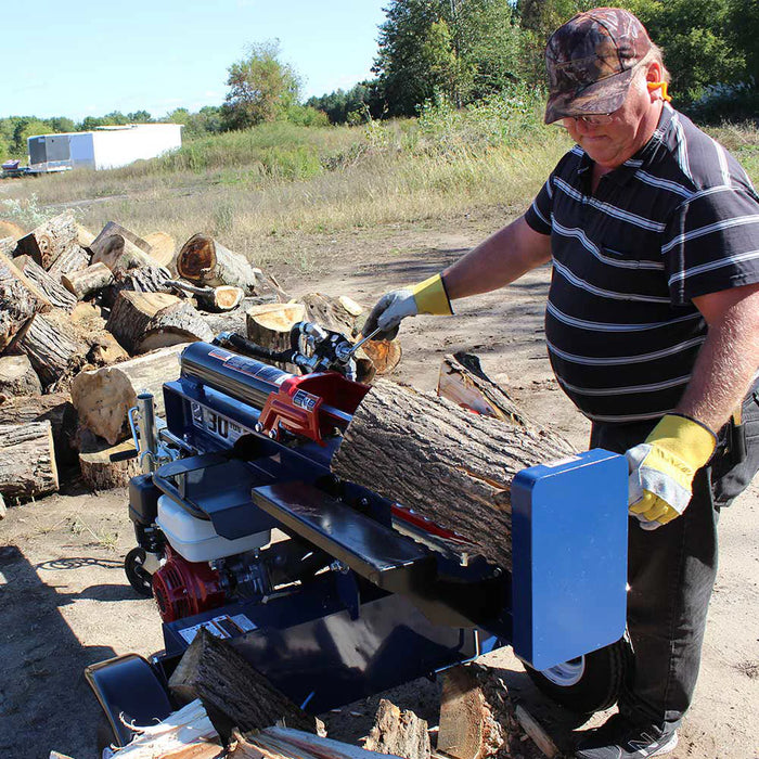 Iron & Oak BHVH3018GX 30‑Ton Tow‑Behind Log Splitter (Vertical & Horizontal) with Honda GX270 Engine
