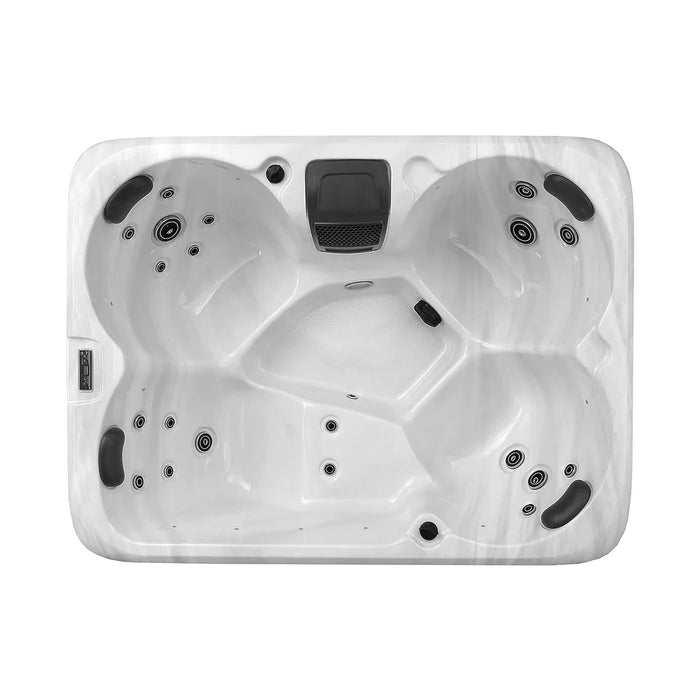 Empava EMPV‑SPA3527 Freestanding Luxury 5‑Person Outdoor Hot Tub
