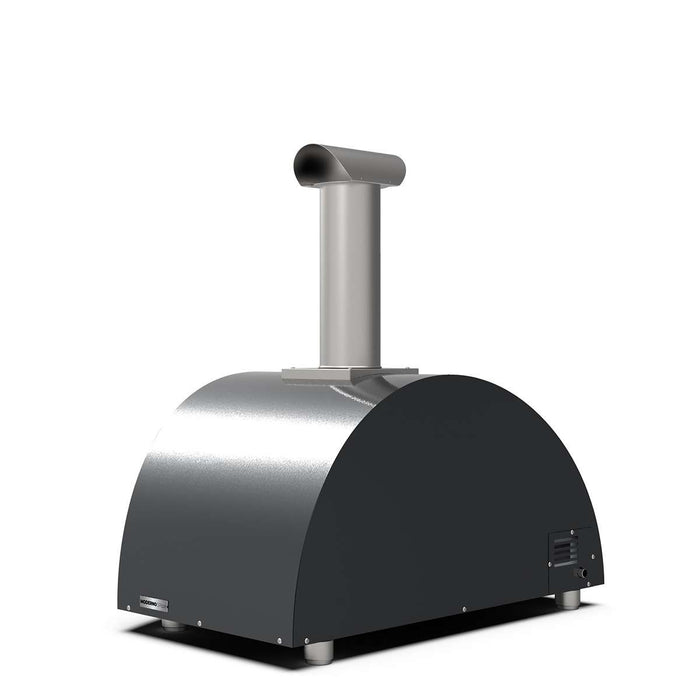 Alfa Moderno 3 Pizze Natural Gas Outdoor Pizza Oven FXMD-3P-MGRIA-U – Anthracite Grey, 3-Pizza Capacity, Countertop, 1,000 °F Max Temp