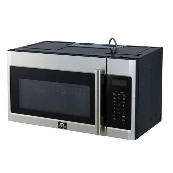 Forno Fornace FOTR3038-30 30″ Over-the-Range Convection Microwave, Stainless Steel, 1.5 cu ft, 300 CFM Vent