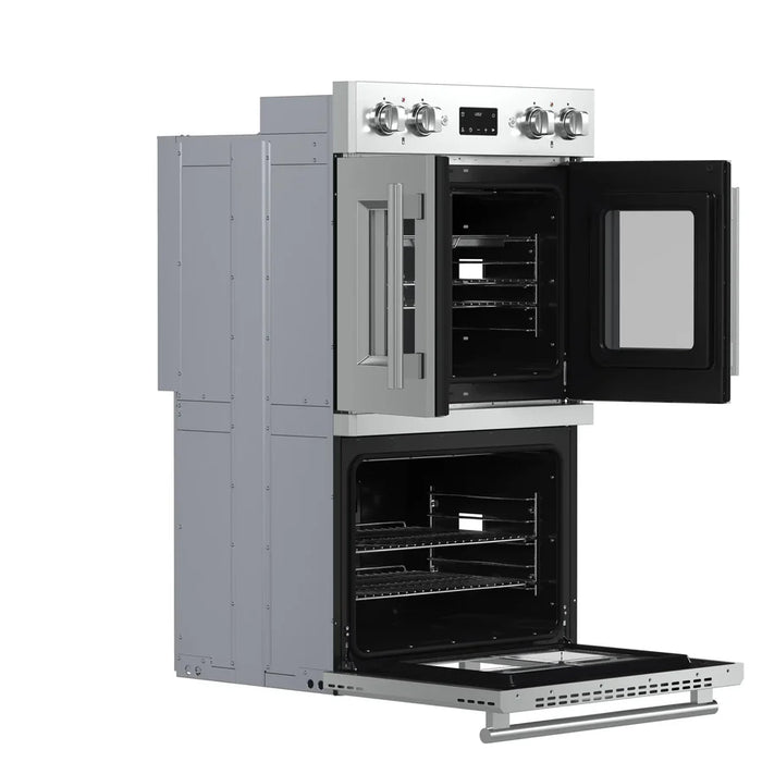 Forno Asti FBOEL1340-30 30" Built-In Double Electric Wall Oven – 7.36 Cu. Ft., Dual True Convection, Air Fry, Stainless Steel, 240V