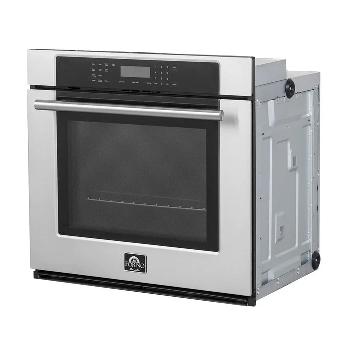 Forno Villarosa FBOEL1358-30 30" Built-In Electric Single Wall Oven – 5.0 Cu. Ft., True Convection, Stainless Steel, 240V