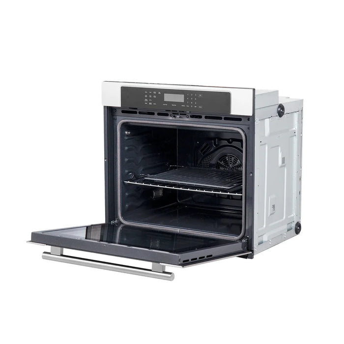 Forno Villarosa FBOEL1358-30 30" Built-In Electric Single Wall Oven – 5.0 Cu. Ft., True Convection, Stainless Steel, 240V