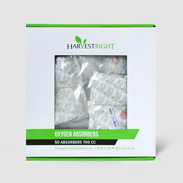 Harvest Right Mylar Starter Kit (50 Mylar Bags, 50 Oxygen Absorbers, Impulse Sealer) | Model MK-002 | SKU: MK-002
