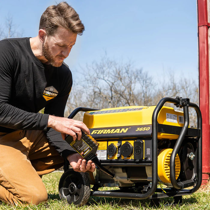 Firman Power Equipment P03613 4550W Gas Portable Generator with Recoil Start, 120V, CO Alert