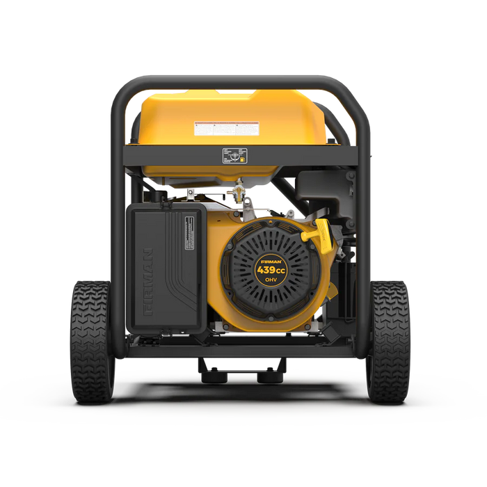 Firman Power Equipment P08008 10000W Gas Portable Generator with Remote Start, 8000W Running, 120/240V, Wheel Kit