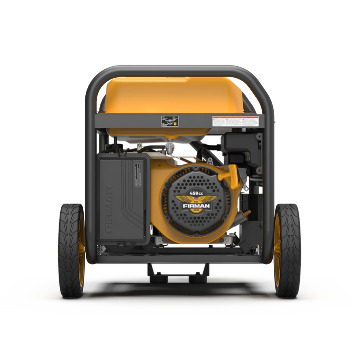 Firman Power Equipment P09301 Open‑Frame Generator – 11,600 Start / 9,300 Running Watts, Remote & Electric Start, 120/240V, Wheel Kit Included