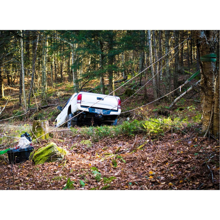 Portable Winch PCW5000-A Gas-Powered Pulling Winch – Honda GXH50 Engine Heavy-Duty Capstan Winch