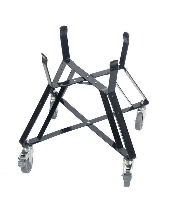 Primo Junior Grill Cart with Basket & Stainless Steel Side Shelves | Mobile Cart Base